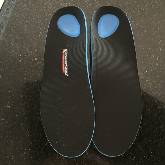 Shoe insert powerstep relieves prevents foot pain Mens 10- 10.5 woman’s 12 - Picture 6 of 7